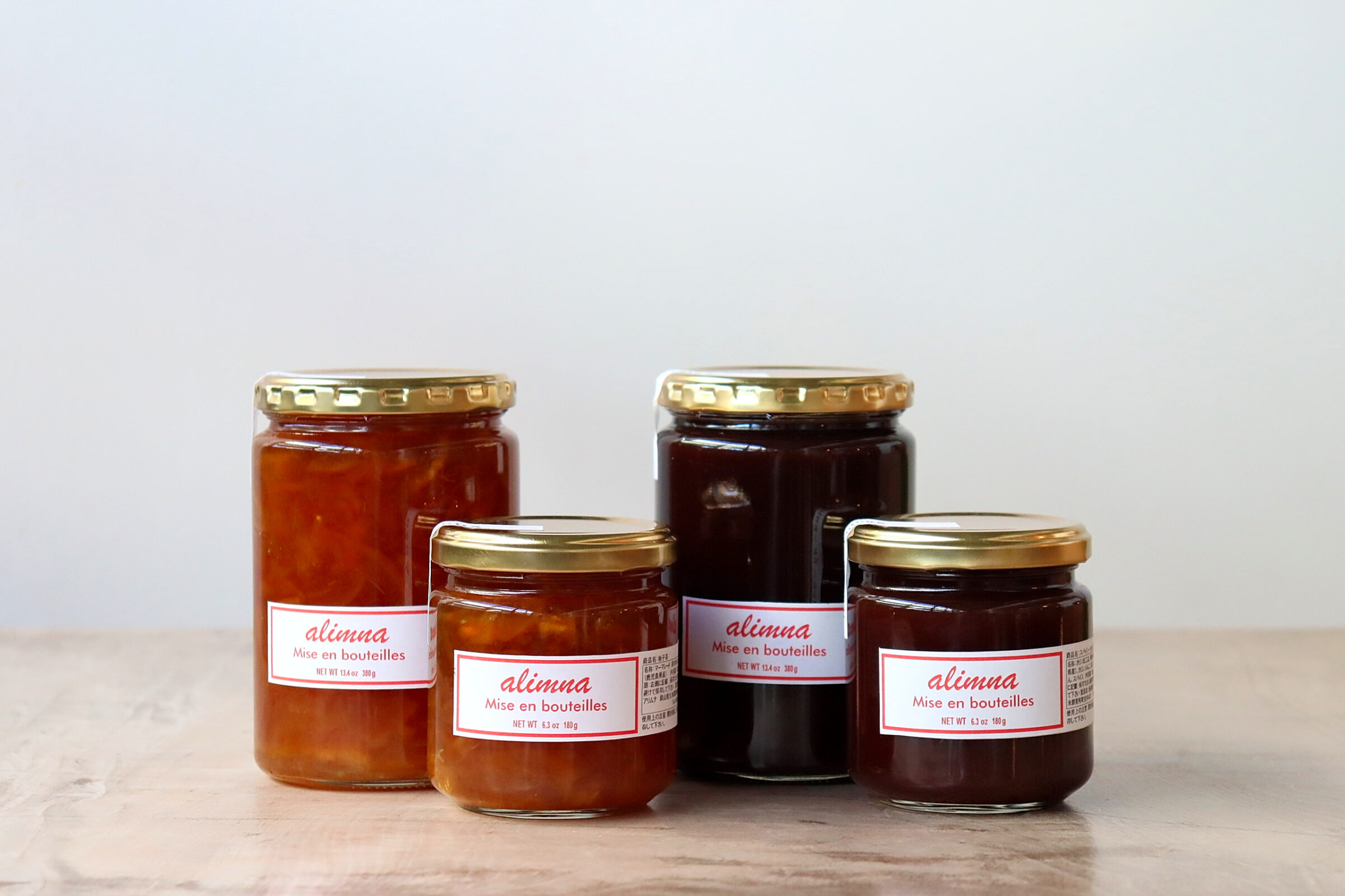 アリムナさんの「柚子茶」と「カリンシロップ」が届きました